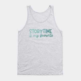 Storytime Is My Favorite (Blue Ombre) Tank Top